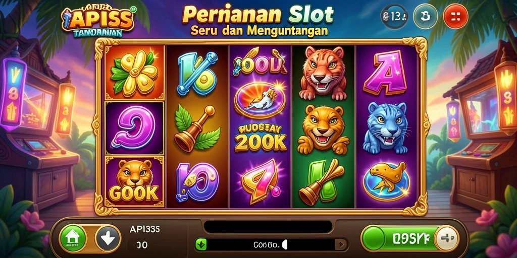Menampilkan gameplay seru dengan putaran Slot yang menegangkan.