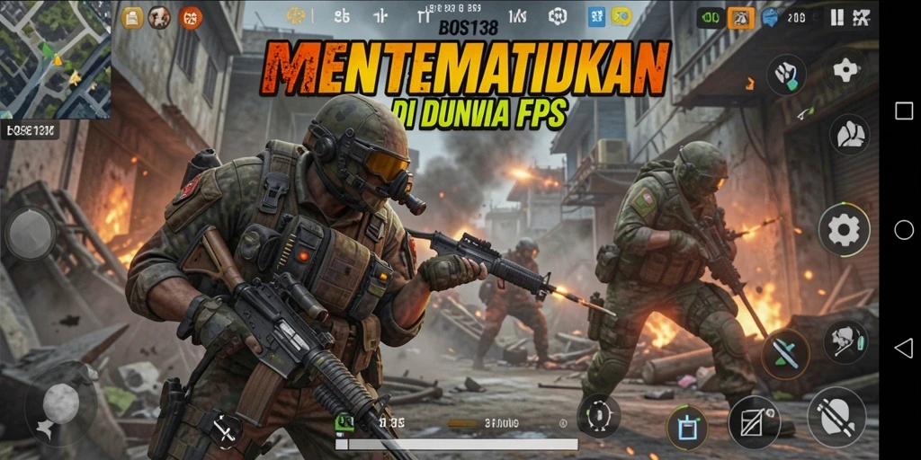Screenshot gameplay dari BOS138 menunjukkan pertempuran intens dan strategi cerdas.